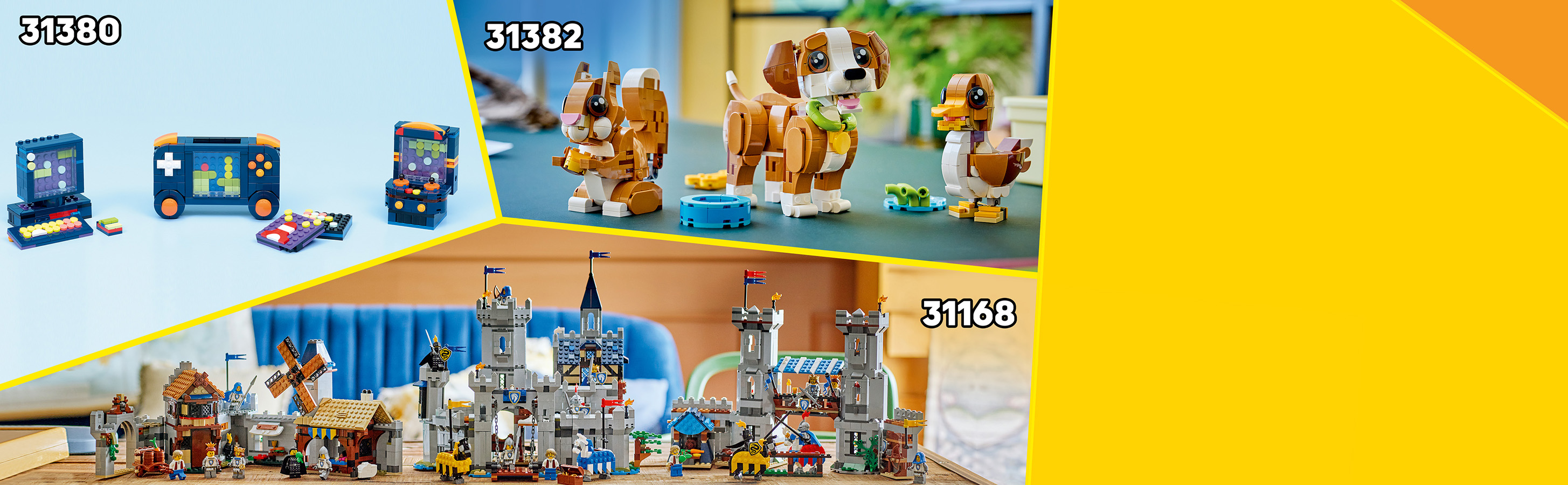 Preskúmajte ďalšie stavebnice LEGO® Creator 3 v 1